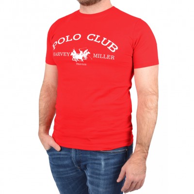 мъжка,блуза,с,яка,мъжки,тениски,harvey,miller,polo,club,basic,men,t,shirt,hrm4468,royal,blue