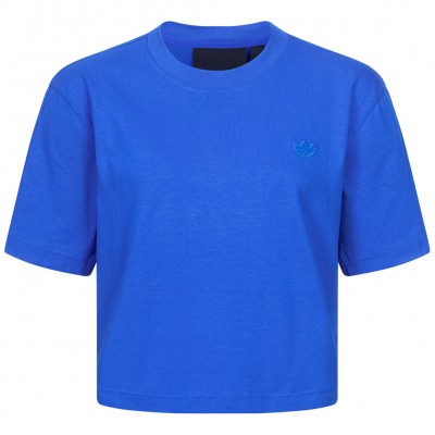 дамска,тениска,дамски,тениски,adidas,originals,blue,version,essentials,cropped,women,t,shirt