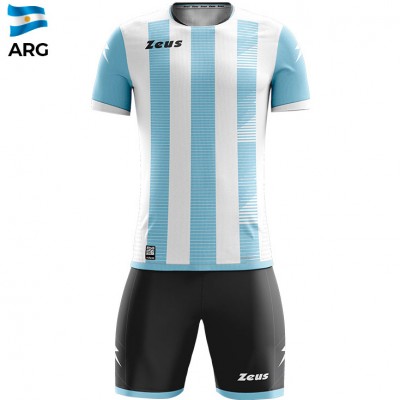 всички,футболни,облекла,zeus,mundial,teamwear,set,jersey,with,shorts,white,sky