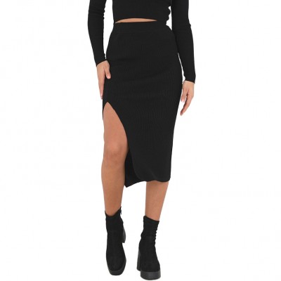 дамска,пола,дамски,поли,и,рокли,brave,soul,tartan,women,ribbed,maxi,skirt