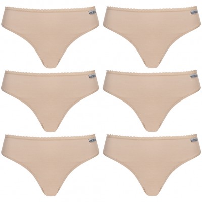 дамско,бельо,mont,emilian,nimes,women,thong,pack,of,6,beige
