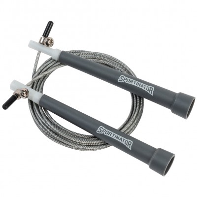 всичкото,фитнес,оборудване,sportinator,speed,skipping,rope,gray