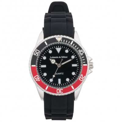 lobstein,&,söhne®,konstantin,clock,black,red