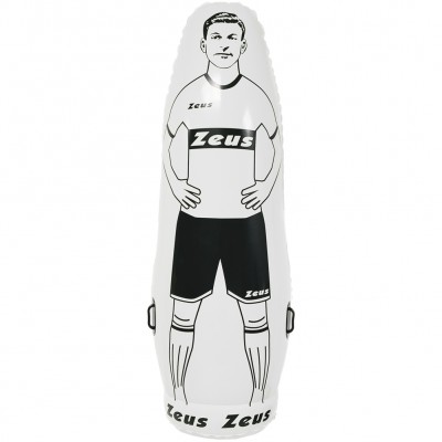 всичкото,фитнес,оборудване,zeus,sagoma,free,kick,training,dummy,white