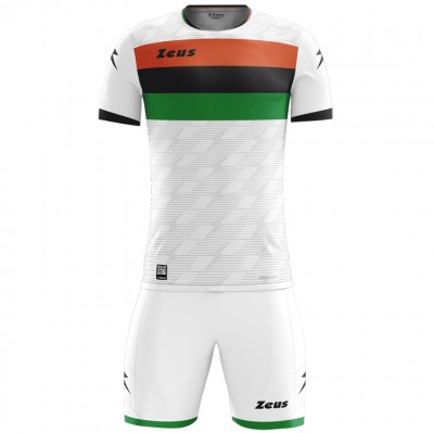 всички,футболни,облекла,zeus,icon,teamwear,set,jersey,with,shorts,white,black,green