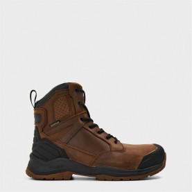 vismo,unisex,adults,steel,toe,cap,slip,resistant,safety,boots,brown