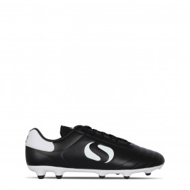 sondico,strike,firm,ground,football,boots,mens,black,white