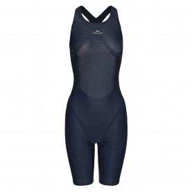 slazenger,knee,length,swimsuit,ladies,navy