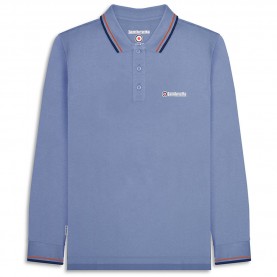 Мъжка блуза с яка Lambretta Twin Tipped Men Long-sleeved Polo Shirt - 4XL lambretta,twin,tipped,men,long,sleeved,polo,shirt