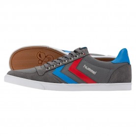 hummel,slimmer,stadil,trainers,castlerock,ribbon,red,bril,blue,(white)