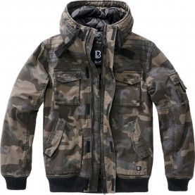 brandit,bronx,jacket,dark,camo,(green)