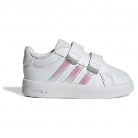 Детски маратонки Adidas Grand Court 3.0 infant trainers - White (Ftwr White / Iridescent / Ftwr White) adidas,grand,court,3.0,infant,trainers,white,(ftwr,white,iridescent,ftwr,white)