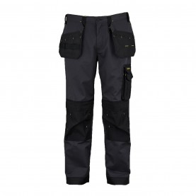 Мъжки панталони Dunlop On Site Trousers Mens - Charcoal/Black - LARGE dunlop,on,site,work,trousers,mens,navy,black