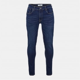 Мъжки дънки Firetrap Skinny Mens Jeans - Mid Wash - 32W S firetrap,firetrap,skinny,jeans,mens,dark,wash