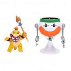 Super Mario 5 Wonder Bowser Jr. with clown Car - Multi - ONE SIZE super,mario,5,wonder,bowser,jr.,with,clown,car,multi
