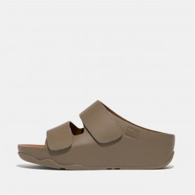 fitflop,shuv,adjustable,leather,sliders,grey