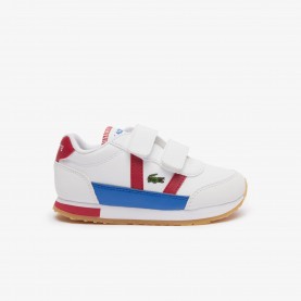 Маратонки Lacoste Partner Trainers - White Red маратонки,lacoste,partner,trainers,white,red
