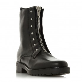 обувки,дамски,боти,dune,london,raffi,studded,buckle,biker,boots,black