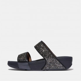 fitflop,lulu,multi,tonal,glitter,sliders,navy