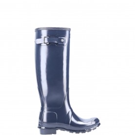 Гумени ботуши Hunter Original Tall Gloss Wellington Boots - Navy гумени,ботуши,туристически,гумени,ботуши,дамски,боти,hunter,original,tall,gloss,wellington,boots,navy