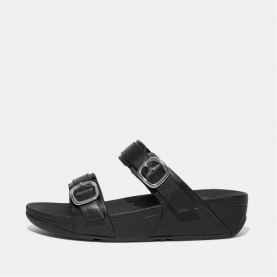 fitflop,lulu,adjustable,leather,sliders,black