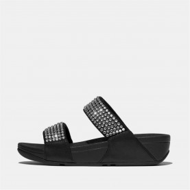 fitflop,lulu,maxi,crystal,two,bar,sliders,black