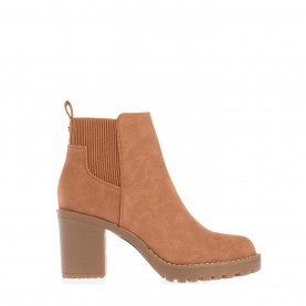Обувки Only Barbara Heeled Chelsea Boots - Cognac обувки,дамски,боти,only,barbara,heeled,chelsea,boots,cognac