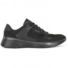 Маратонки Boss Dean Run Trainers - Black маратонки,маратонки,за,училище,ученически,обувки,мъжки,маратонки,boss,dean,run,trainers,black
