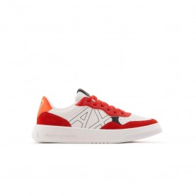 Маратонки Armani Exchange Trainers - White Red маратонки,armani,exchange,trainers,white,red