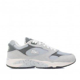 Маратонки Lacoste Storm 96 Vintage Leather Trainers - Grey маратонки,lacoste,storm,96,vintage,leather,trainers,grey