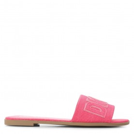 dkny,willow,flat,sliders,pink