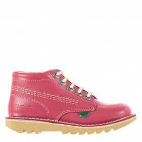 детски,обувки,детски,обувки,kickers,kickers,childrens,hi,boots,pink,leather