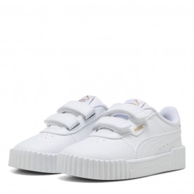 разпродажба,puma,детски,маратонки,за,закрито,и,корт,детски,маратонки,puma,carina,3,in00,white,gold