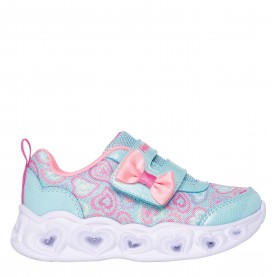Маратонки Skechers Kids Heart Lights Boogie Land Light Up Trainers - Purple/Pink маратонки,детски,маратонки,skechers,kids,heart,lights,boogie,land,light,up,trainers,purple,pink