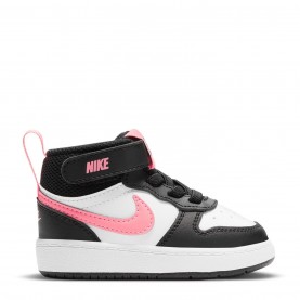 обувки,разпродажба,nike,детски,високи,кецове,детски,маратонки,nike,court,borough,mid,2,baby,toddler,shoes,white,pink