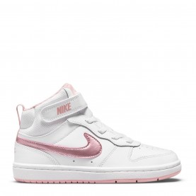 детски,обувки,разпродажба,nike,детски,високи,кецове,детски,маратонки,nike,court,borough,mid,2,little,kids',shoes,white,pink