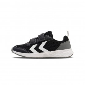 детски,маратонки,детски,маратонки,hummel,turbo,run,trainers,children,black,white