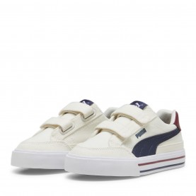 разпродажба,puma,детски,маратонки,за,закрито,и,корт,детски,маратонки,puma,court,class,vul,ch43,cream,navy