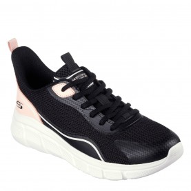Маратонки Skechers Kids' Bobsbflex Slip On Trainers - Black/Pink маратонки,маратонки,за,училище,ученически,обувки,разпродажба,skechers,детски,маратонки,skechers,kids',bobsbflex,slip,on,trainers,black,pink