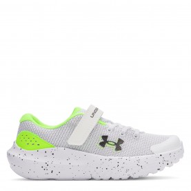 Детски маратонки Under Armour Surge 4 AC Running Shoes Unisex Childrens - White детски,маратонки,разпродажба,under,armour,детски,маратонки,маратонки,за,бягане,under,armour,surge,4,ac,running,shoes,unisex,childrens,white