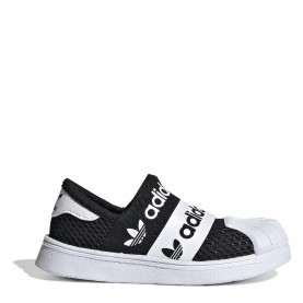 Маратонки adidas Originals Kids SMR 360 Slip On EVA Casual Low-Top Trainers - Wht/Blk маратонки,отново,на,училище,adidas,originals,kids,smr,360,slip,on,eva,casual,low,top,trainers,wht,blk