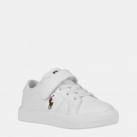 Маратонки Polo Ralph Lauren Kids Sutton Low-Top Trainers - White/Multi PP маратонки,polo,ralph,lauren,kids,sutton,low,top,trainers,white,multi,pp
