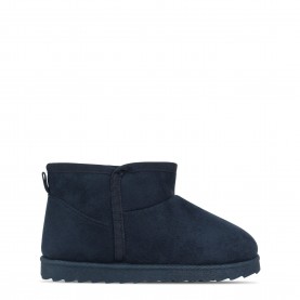 firetrap,faux,suede,slipper,boot,navy