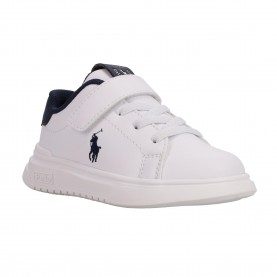 Polo Ralph Lauren Polo Heritage Court In64 - White/Navy polo,ralph,lauren,polo,heritage,court,in64,white,navy