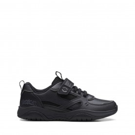 детски,обувки,ученически,обувки,clarks,grip,trade,shoes,childrens,black,leather