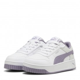 Puma Carina Street PS - White/Plum/Silv коледни,подаръци,за,деца,всички,коледни,подаръци,разпродажба,puma,детски,маратонки,puma,carina,street,ps,white,plum,silv
