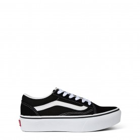 Юношески обувки Vans Old School Platform Shoes Juniors - Black/White юношески,обувки,маратонки,за,училище,ученически,обувки,vans,old,school,platform,shoes,juniors,black,white