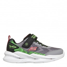 Детски маратонки Skechers Lighted Gore & Strap Sneaker W Mult Light Up Trainers Boys - Grey/Orange детски,маратонки,детски,маратонки,skechers,lighted,gore,strap,sneaker,w,mult,light,up,trainers,boys,grey,orange