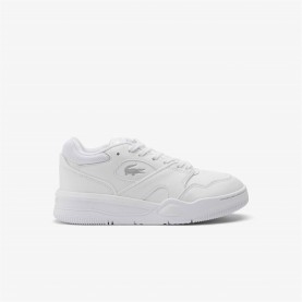 Lacoste Lineshot Sneakers Juniors - Wht/Wht lacoste,lineshot,sneakers,juniors,wht,wht