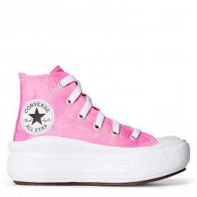 Детски маратонки Converse Unisex Kids Chuck Taylor All Star Mov Canvas High-Top Trainers - 102-White/Cha детски,маратонки,детски,маратонки,converse,unisex,kids,chuck,taylor,all,star,mov,canvas,high,top,trainers,102,white,cha